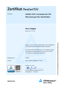 rf_20211214_ISO27001-Foundation-TÜVzert