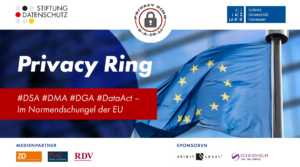 Fortbildung: PrivacyRing 2023 der Stiftung Datenschutz