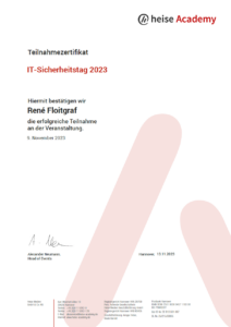 IT-Sicherheitstag 2023 - heise